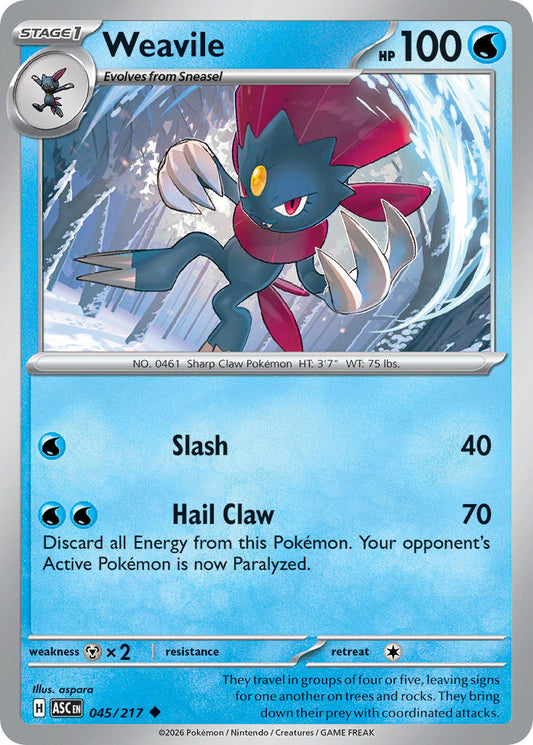 Weavile | Ascended Heroes 45/217