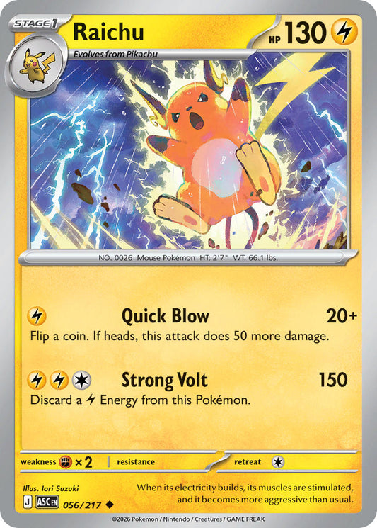 Raichu | Ascended Heroes 56/217