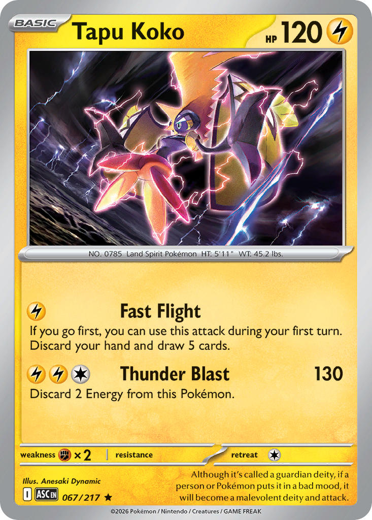 Tapu Koko | Ascended Heroes 67/217