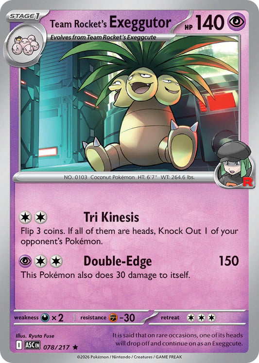 Team Rocket's Exeggutor | Ascended Heroes 78/217