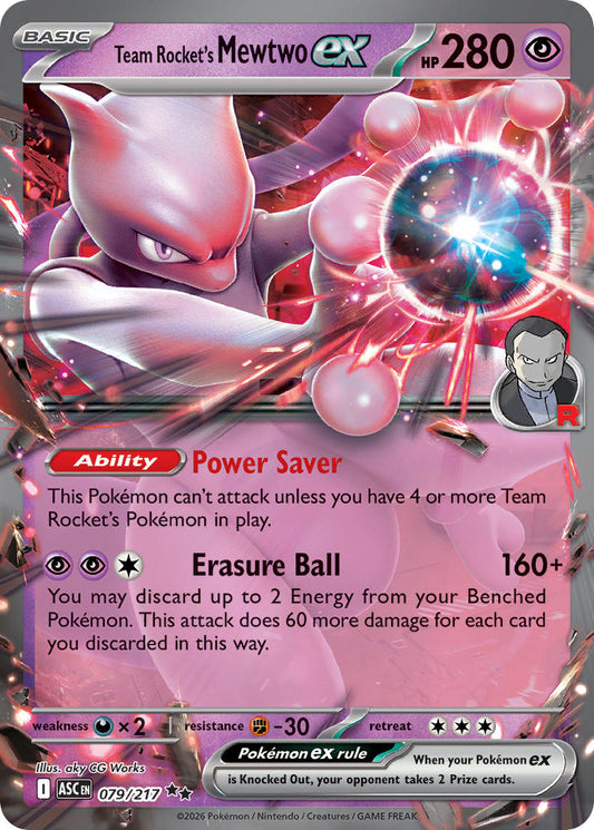 Team Rocket's Mewtwo ex | Ascended Heroes 79/217