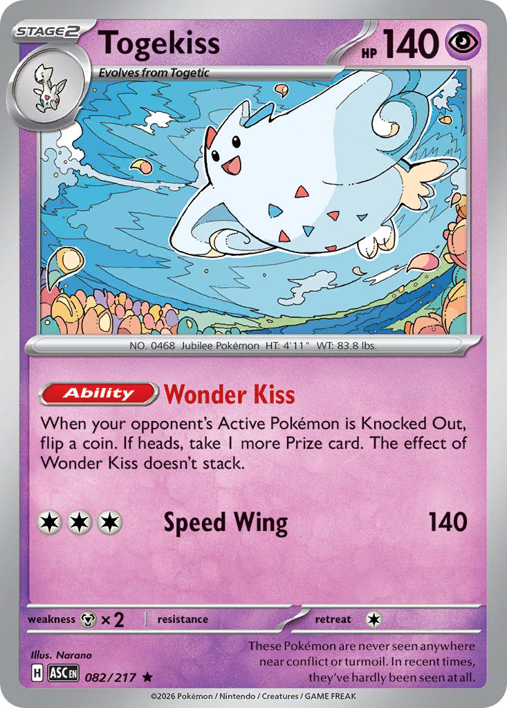 Togekiss | Ascended Heroes 82/217