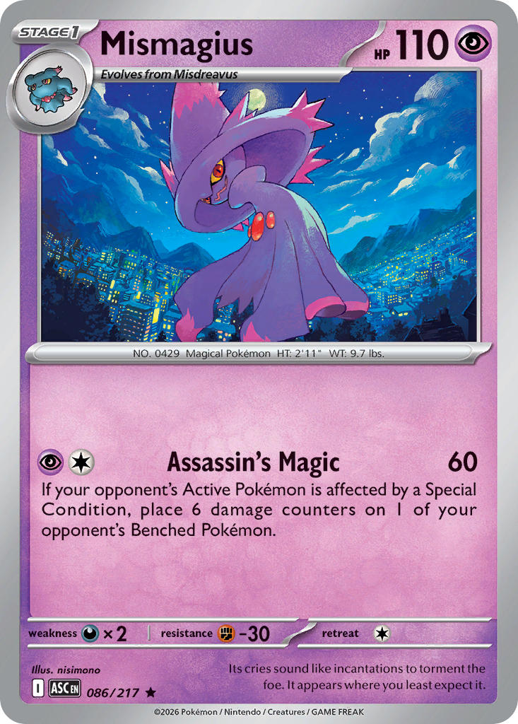 Mismagius | Ascended Heroes 86/217