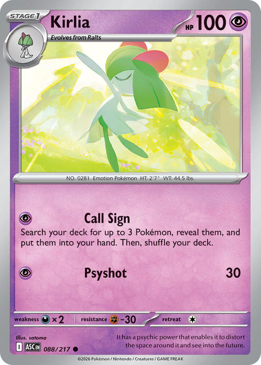 Kirlia | Ascended Heroes 88/217