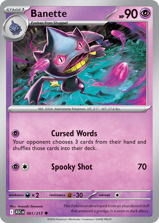 Banette | Ascended Heroes 91/217