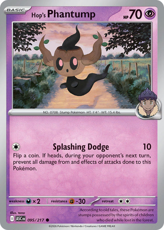 Hop's Phantump | Ascended Heroes 95/217