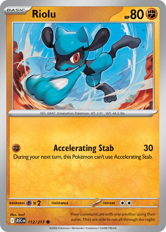 Riolu | Ascended Heroes 112/217