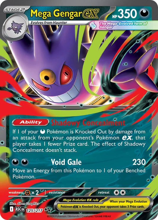 Mega Gengar ex | Ascended Heroes 125/217