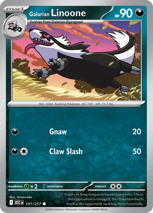 Galarian Linoone | Ascended Heroes 131/217