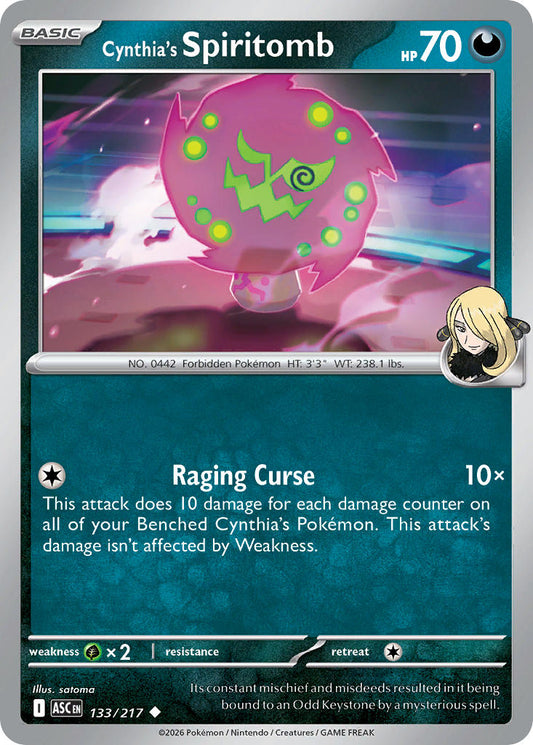 Cynthia's Spiritomb | Ascended Heroes 133/217