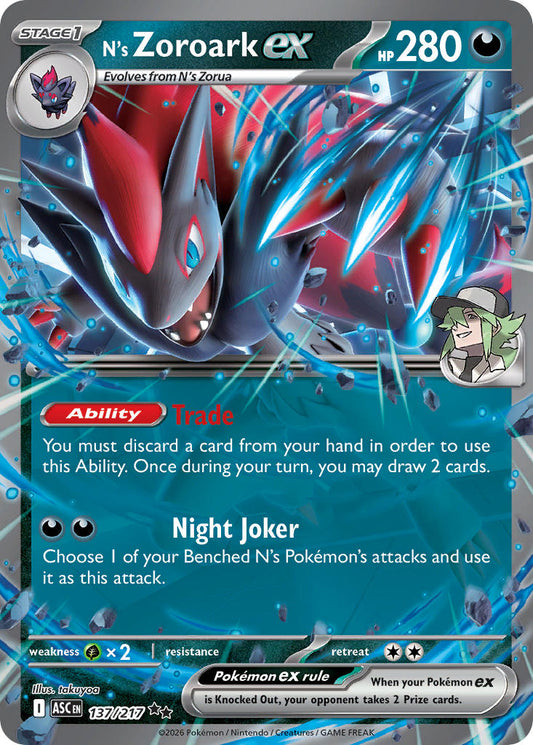 N's Zoroark ex | Ascended Heroes 137/217