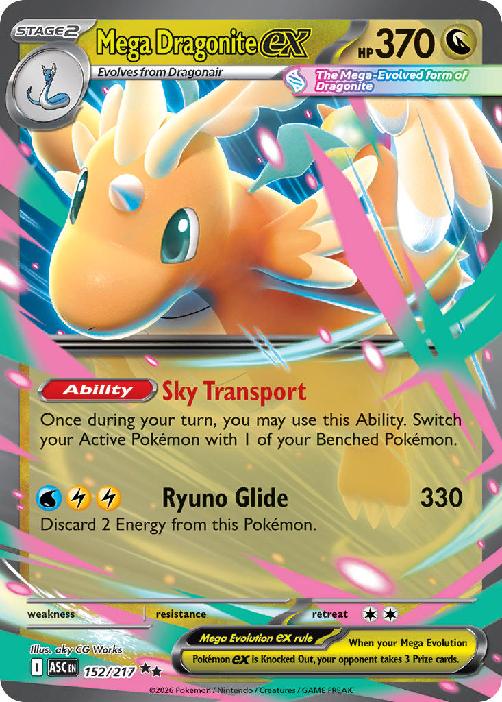 Mega Dragonite ex | Ascended Heroes 152/217