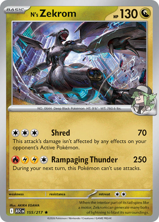 N's Zekrom | Ascended Heroes 155/217