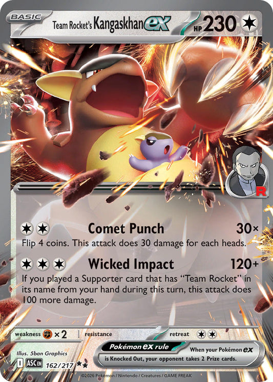 Team Rocket's Kangaskhan ex | Ascended Heroes 162/217