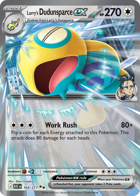 Larry's Dudunsparce ex | Ascended Heroes 164/217