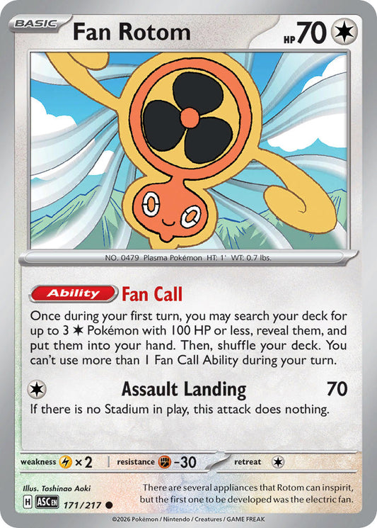 Fan Rotom | Ascended Heroes 171/217