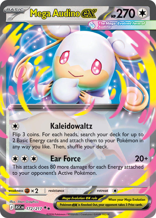 Mega Audino ex | Ascended Heroes 172/217