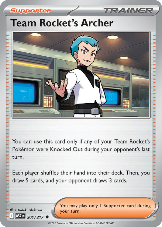Team Rocket's Archer | Ascended Heroes 201/217