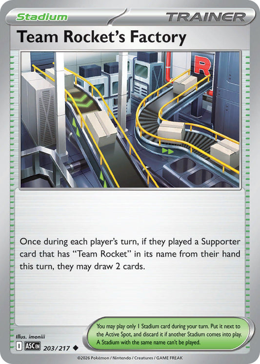 Team Rocket's Factory | Ascended Heroes 203/217