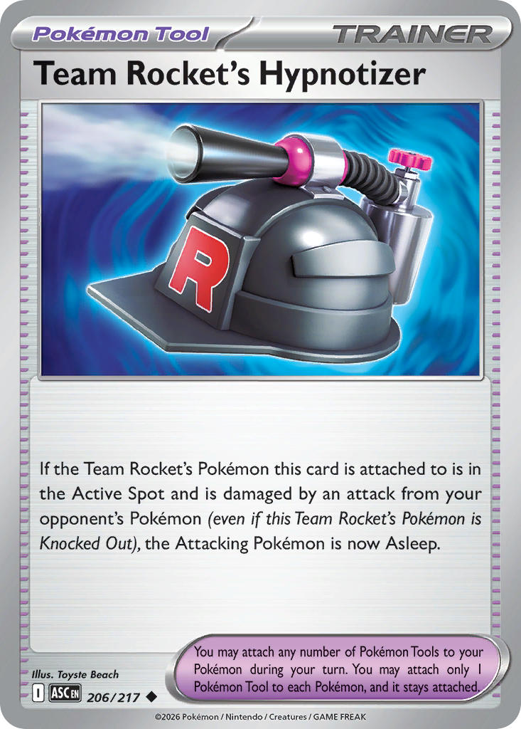 Team Rocket's Hypnotizer | Ascended Heroes 206/217