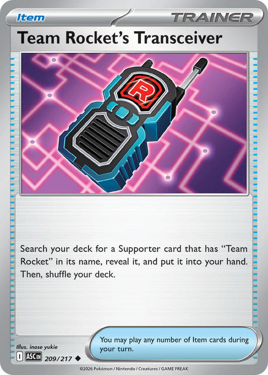 Team Rocket's Transceiver | Ascended Heroes 209/217