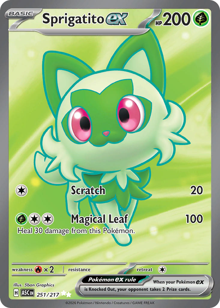 Sprigatito ex | Ascended Heroes 251/217