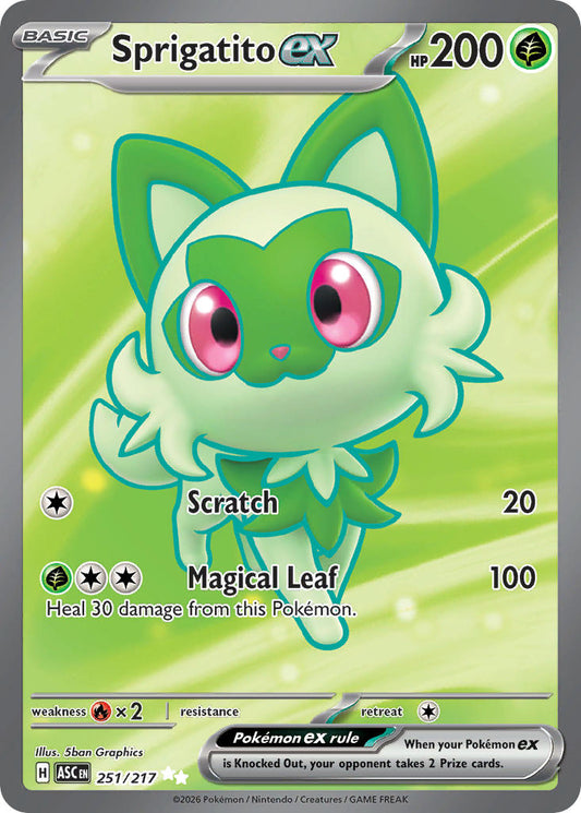Sprigatito ex | Ascended Heroes 251/217