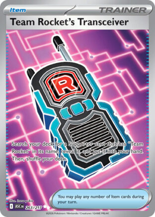 Team Rocket's Transceiver | Ascended Heroes 263/217