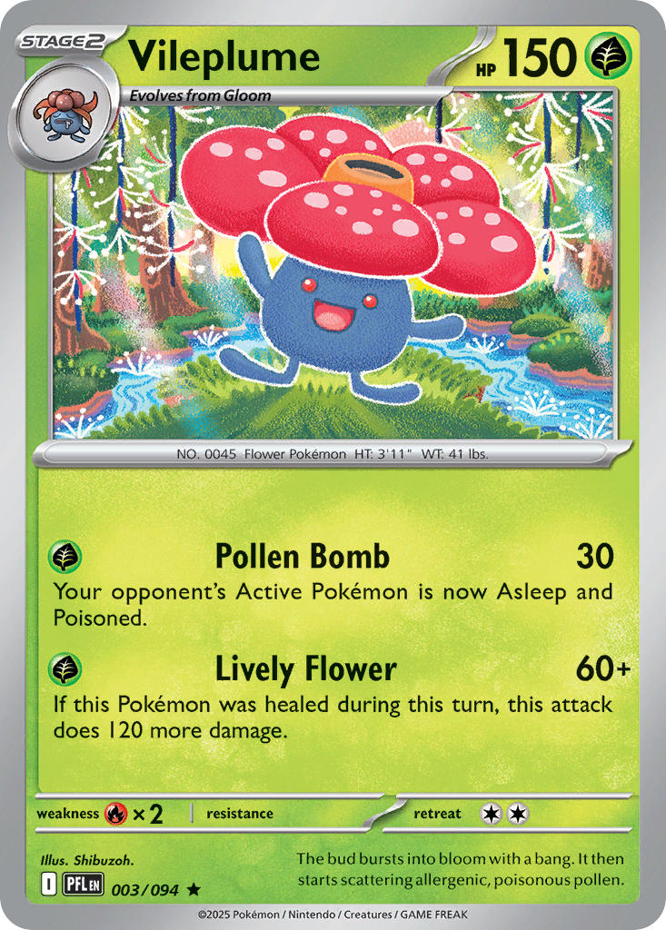 Vileplume | Phantasmal Flames 03/94