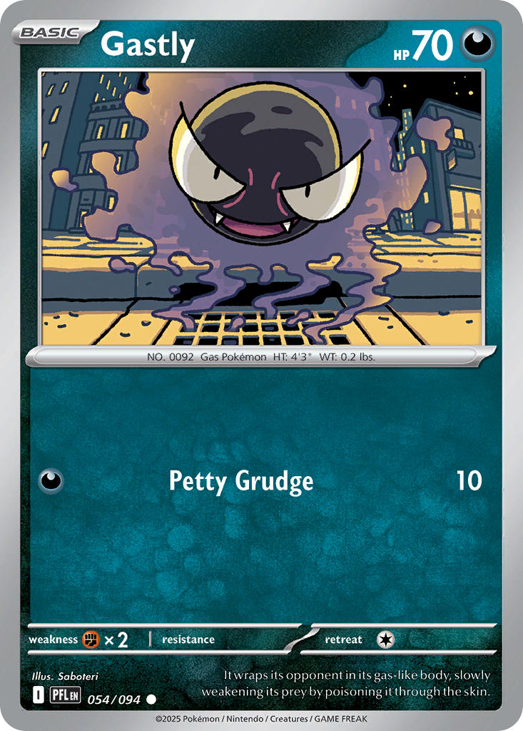 Gastly | Phantasmal Flames 54/94