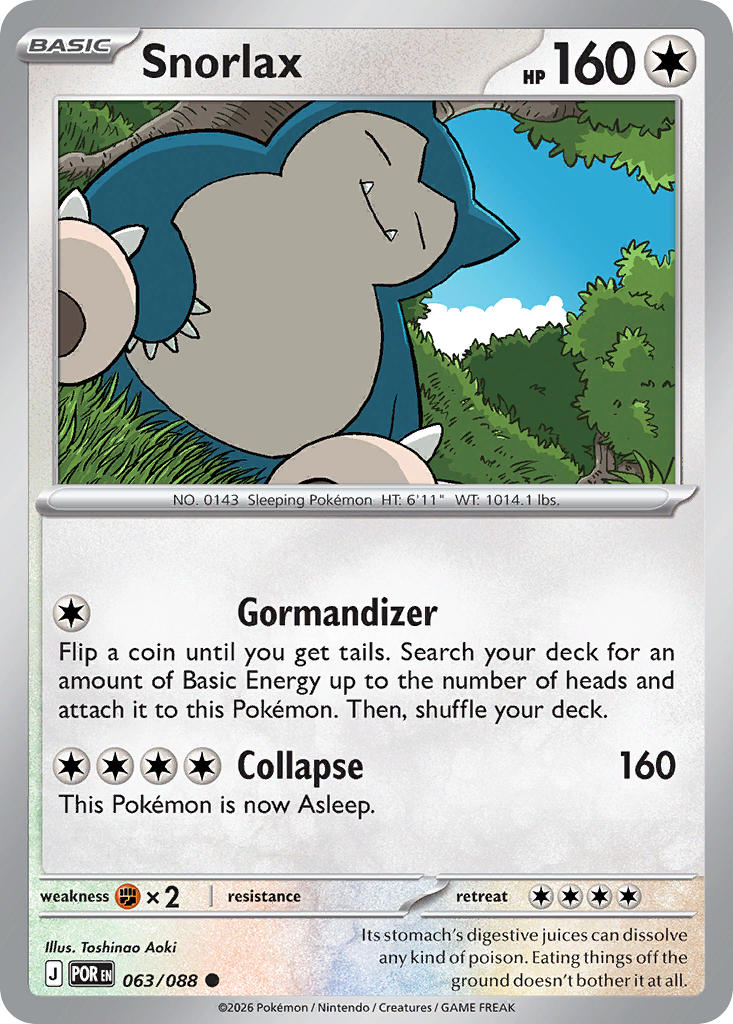 Snorlax | Perfect Order 063/088