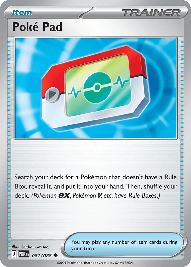 Poké Pad | Perfect Order 081/088