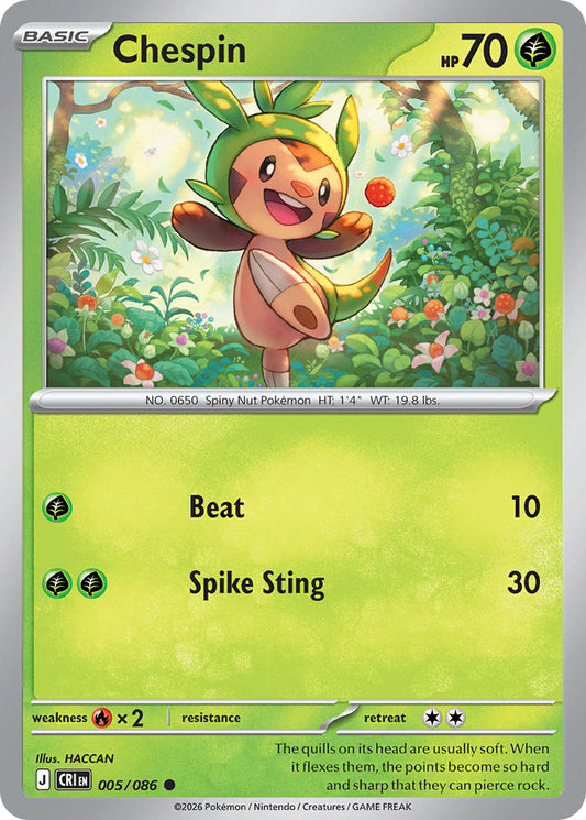 Chespin | Chaos Rising 005/086