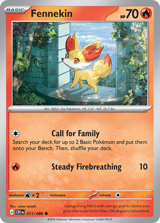 Fennekin | Chaos Rising 011/086