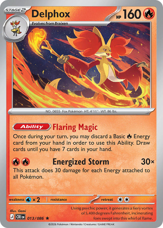 Delphox | Chaos Rising 013/086
