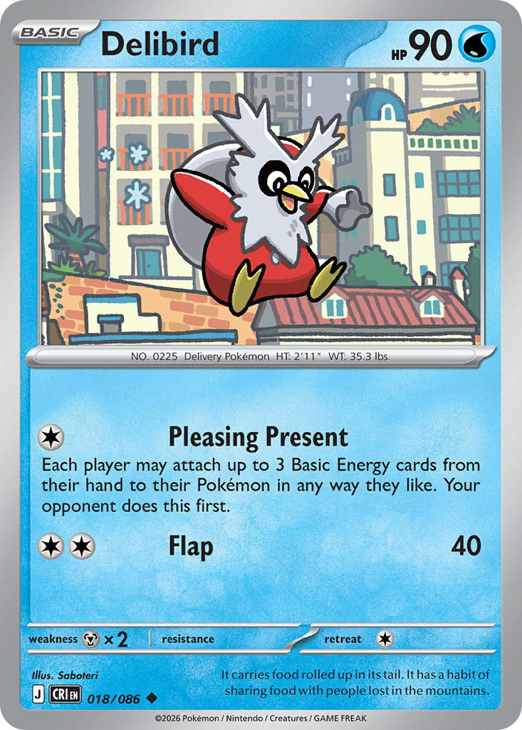 Delibird | Chaos Rising 018/086