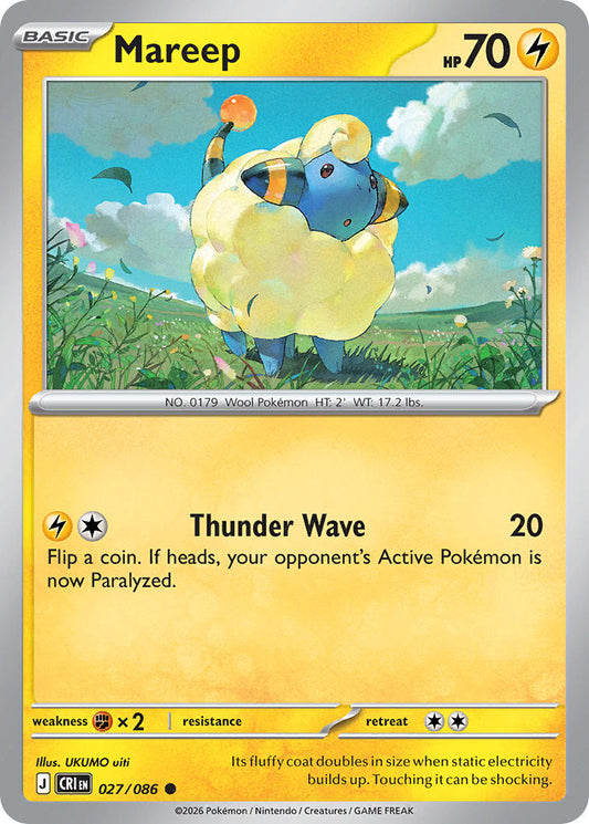 Mareep | Chaos Rising 027/086
