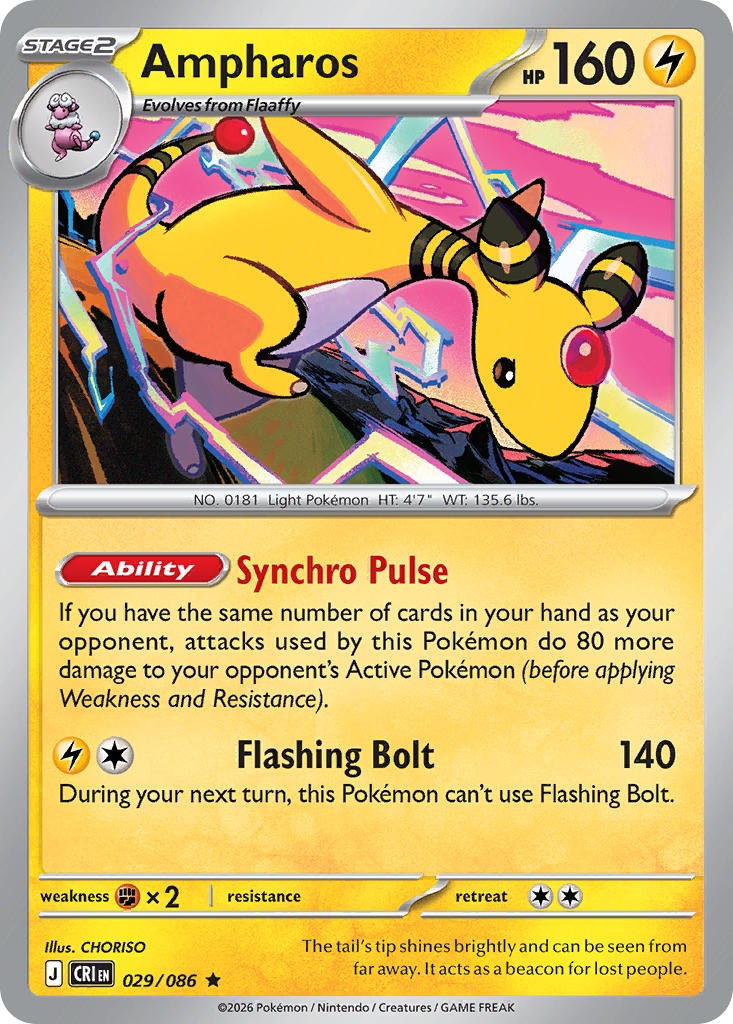 Ampharos | Chaos Rising 029/086