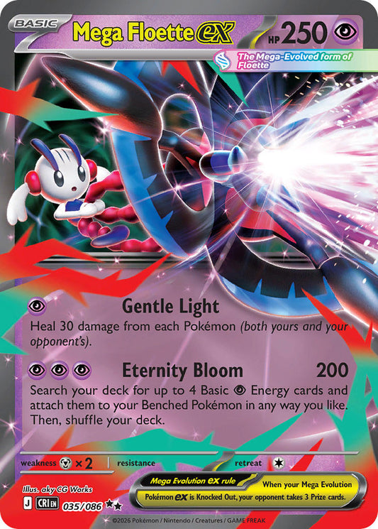 Mega Floette ex | Chaos Rising 035/086