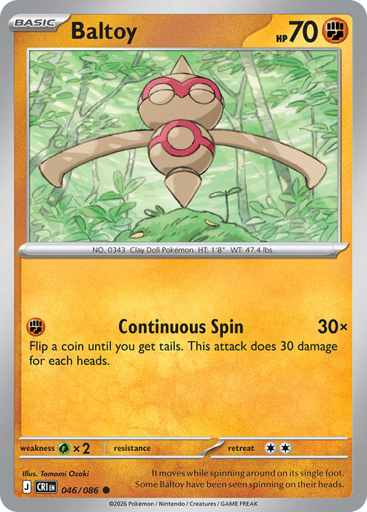 Baltoy | Chaos Rising 046/086