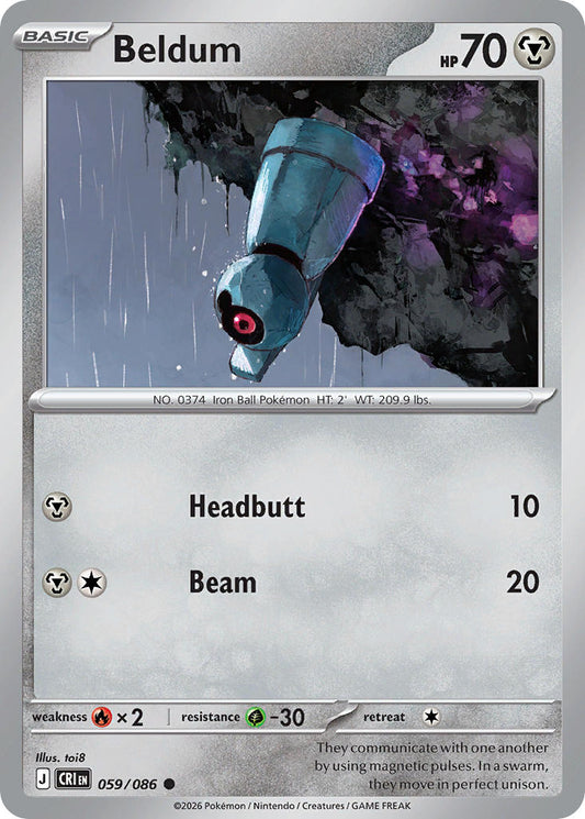 Beldum | Chaos Rising 059/086