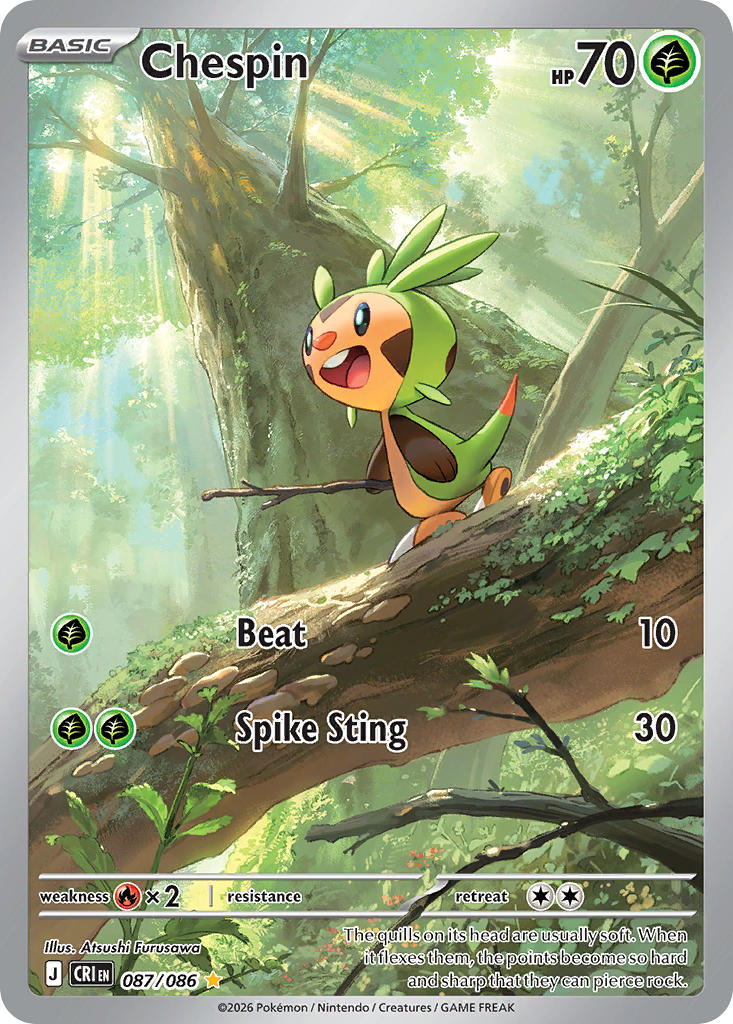 Chespin | Chaos Rising 087/086