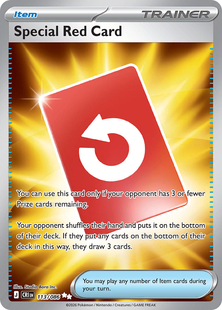 Special Red Card | Chaos Rising 113/086