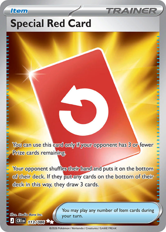 Special Red Card | Chaos Rising 113/086