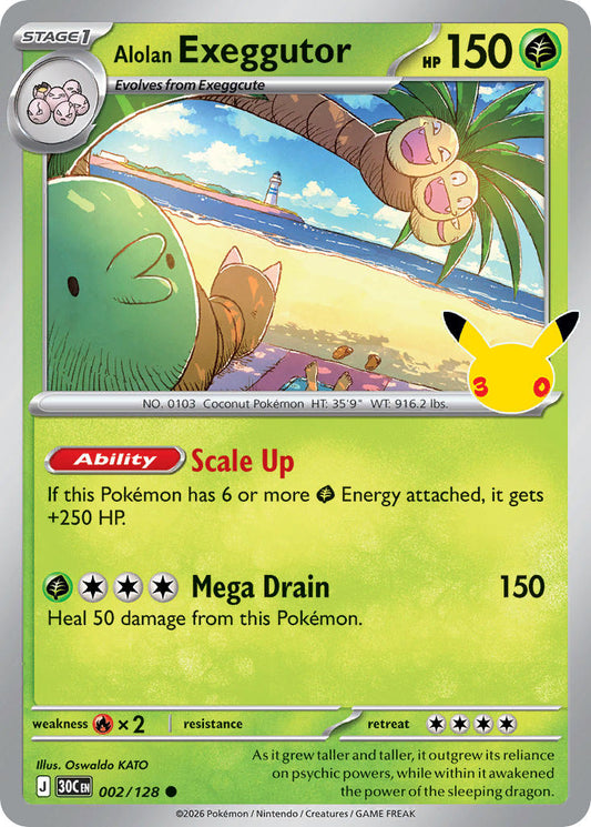 Alolan Exeggutor | 30th Celebration 002/128