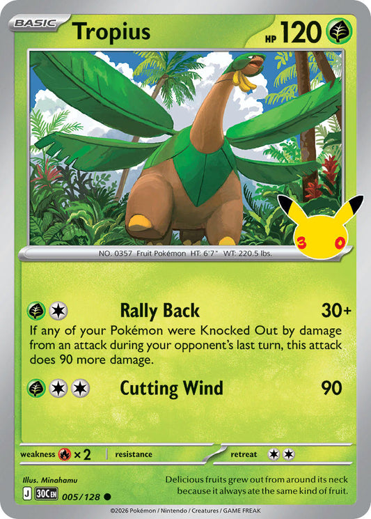 Tropius | 30th Celebration 005/128