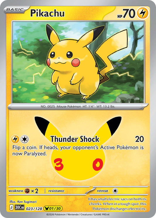 Pikachu | 30th Celebration - Pikachu 01/30