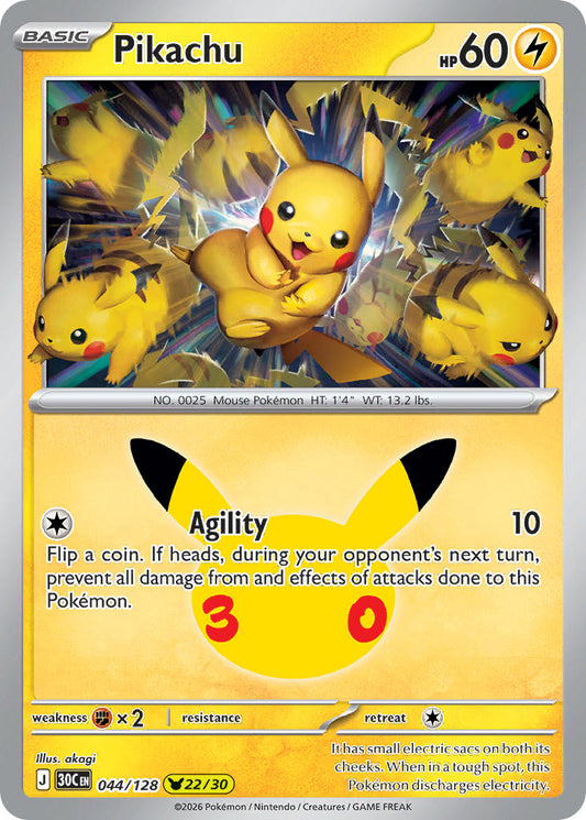 Pikachu | 30th Celebration - Pikachu 22/30
