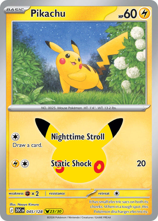 Pikachu | 30th Celebration - Pikachu 23/30