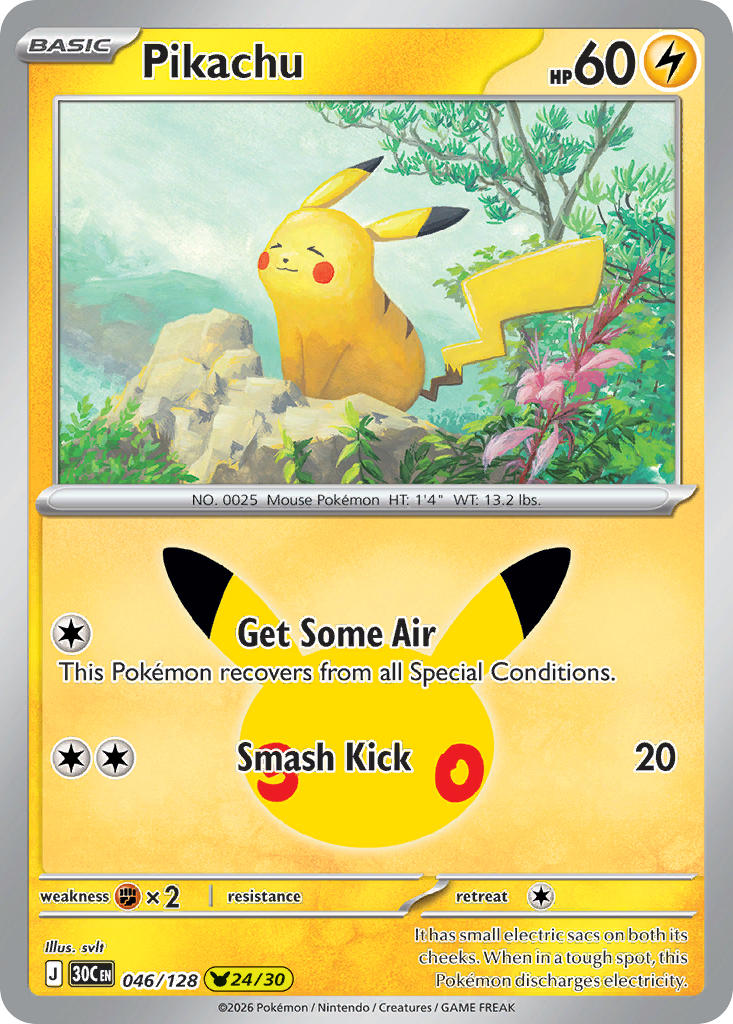 Pikachu | 30th Celebration - Pikachu 24/30
